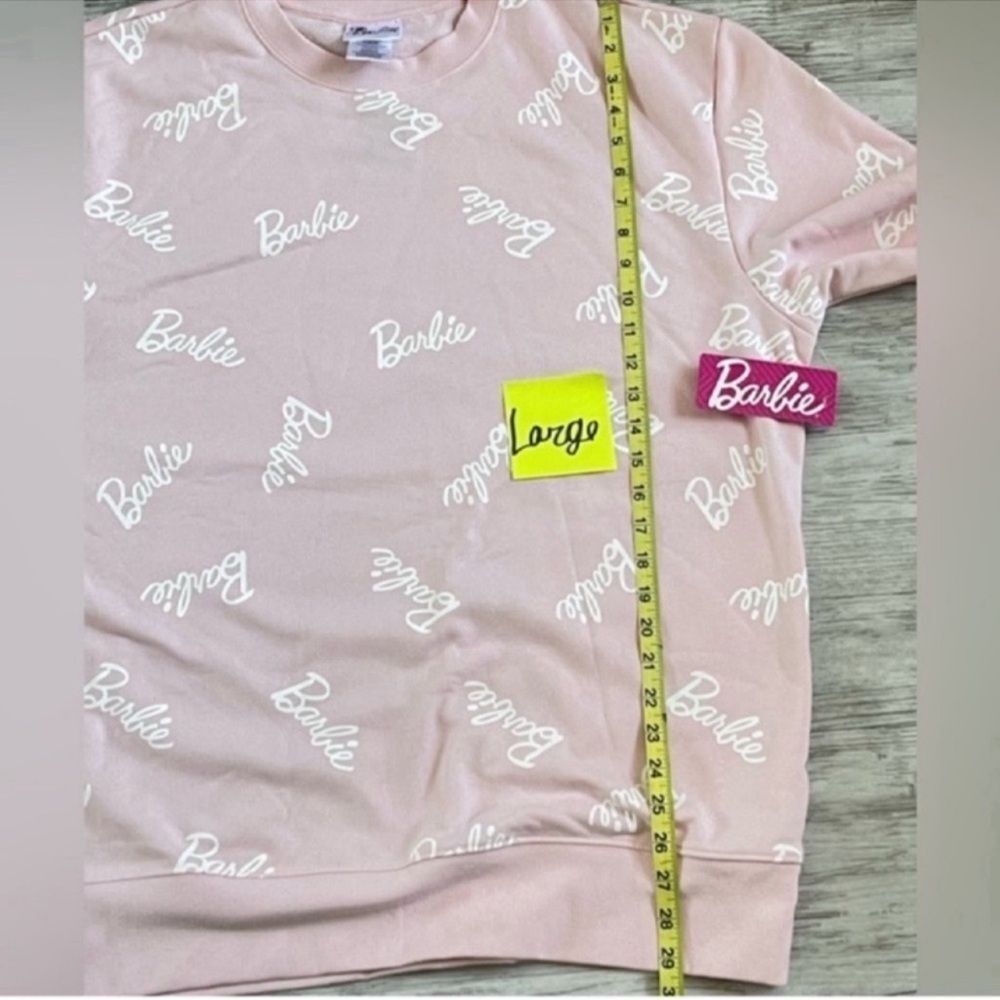 NWT Barbie Baseball button up rise and shine jersey size 
Size L/XL - Picture 5 of 11